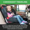 Aurelema 4 Pack Non-slip Car Seat Protector and Backseat Organizer Kick Mat with Tablet Holder, Large Waterproof Car Seat Protector with Storage Pockets for Leather and Fabric view 4