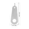 ASAKKURA Motorcycle Bell Hanger Durable Titanium Steel Bell Mounting Tool for Bikers Easy Installation and Accessories for Riding Enthusiasts view 2