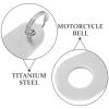 ASAKKURA Motorcycle Bell Hanger Durable Titanium Steel Bell Mounting Tool for Bikers Easy Installation and Accessories for Riding Enthusiasts view 4