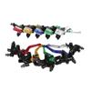 Universal 7/8" 22mm CNC Aluminum Roller Adjustment Motorcycle Master Cylinder Lever Hydraulic Brake Pump Clutch Handle Handlebar view 4