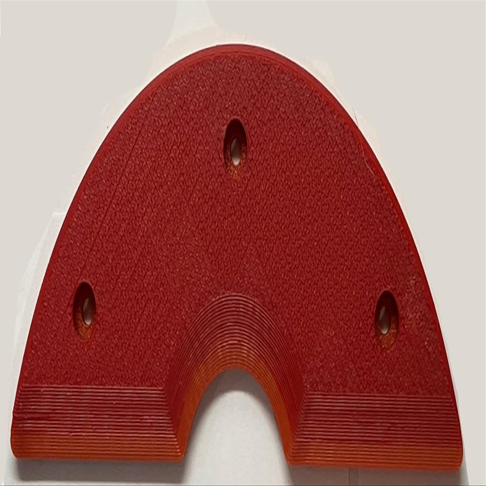 Century Tail Bone Style Skateboard Skid Plate, 6.0 inch (Red)