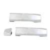 MAPHRWZ Car Door Handle Exterior Rear Left Right 2pcs Chrome with Cap for for Titan LE/SE/XE 2004-2010 & PRO-4X 2008-2015 & S/SL/SV 2011-2015 & Base 2012 2014-2015 16584686 view 1