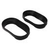 Aramox Air Intake Tube Duct Rubber Boot 2 Pcs Inlet Pipe Replacement for GSXR 600 750 1000 view 1