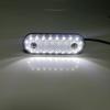 SIKUAI Auto LED Oval Side Marker Indicator Light Tail Lamp for Trailer Truck Lorry Van White view 3
