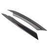 SIKUAI Autopart Headlight Headlamp Eye Lid Eyebrow Trim Decor Cover for VW for Passat B7 2010-2014, Glossy Black view 1