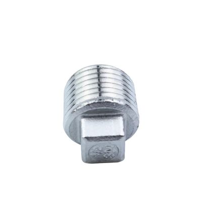 1pc Tube Plug Accessories Male Thread 1/8" 1/4'' 3/8" 1/2'' 3/4" 1" 1-1/2" 2" SS304 Stainless Steel cap pipe Plumbing Fittings(1/8")