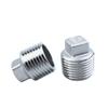 1pc Tube Plug Accessories Male Thread 1/8" 1/4'' 3/8" 1/2'' 3/4" 1" 1-1/2" 2" SS304 Stainless Steel cap pipe Plumbing Fittings(1/8") view 2