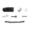 Metal Hitch Trailer Hook Ball Buckle Simulation Link Component & Metal Hitch Trailer Hook Simulation Climbing Tow Shackles view 4