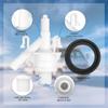385311641 RV Toilet Valve Replacement Kit for Dometic 300|301|310|311|320|321 Pedal Flush Toilets -Freeze-Resistant Flush Camper Toilet Valve Parts with 385311658 Toilet Seal view 3