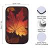 JTREHY Car Center Console Pads, Fall Autumn Leaves Printed Waterproof Car Armrest Seat Box Cover Universal Car Interior Protection Accessories for SUV, Truck, Car view 2