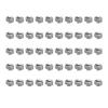 Baxnore 50PCS 6 32 Wire Thread Insert, High Strength SUS304 Thread Socket Screw, Bushing Thread Sheath Screw, Hole Repair Wire Brace for Automobile Maintenance (1D) view 1