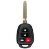 Replacement Keyless Remote Head Key Fob Compatible with Tacoma 2017 FCC HYQ12BDP Part Number 89070-0R130 890700R130 view 1