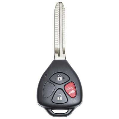 KEYS4LESS Replacement Keyless Remote Head Key Fob Compatible with Yaris 2007 FCC MOZB41TG Part Number 89070-52850 8907052850