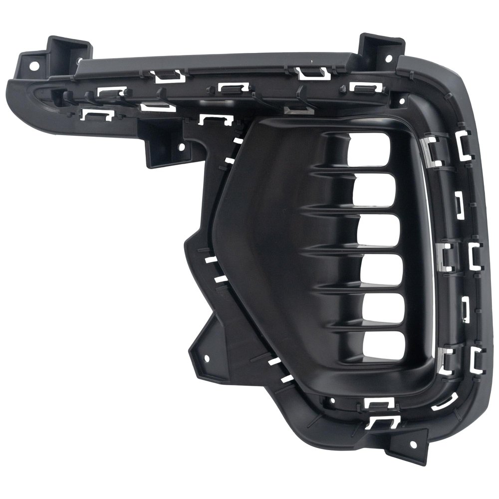 Garage-Pro Fog Light Cover Compatible with Hyundai Santa Fe 2017-2018, Santa Fe XL 2019 Front, Driver Side, Black