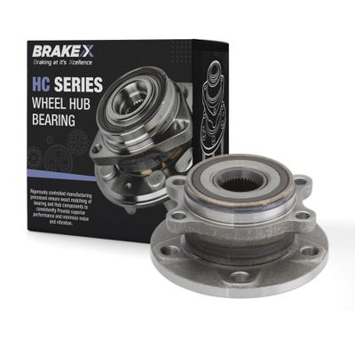 Brake X Front Right Wheel Bearing and Hub Assembly for 2018 Volkswagen Crafter Van | HC Series Front Passenger wheel hub assembly