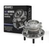 Brake X Rear Right Wheel Bearing and Hub Assembly for 2007-2010 Dodge Caliber | HC Series Rear Passenger wheel hub assembly view 1