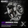 Brake X Rear Right Wheel Bearing and Hub Assembly for 2007-2010 Dodge Caliber | HC Series Rear Passenger wheel hub assembly view 2