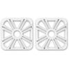 Kicker 11L710GLW L7 10 in Marine LED Grilles Pair Bundle view 1