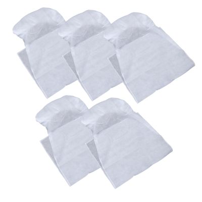OUNONA 5pcs Disposable Airplane Seat Cover Non-Woven Car Seat Covers Rear Pad for Mechanics Valets Easy to Use Clean