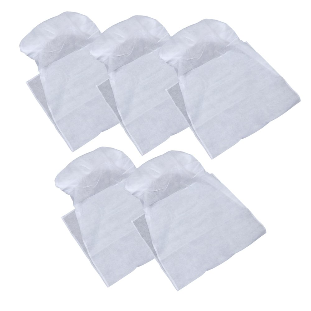 OUNONA 5pcs Disposable Airplane Seat Cover Non-Woven Car Seat Covers Rear Pad for Mechanics Valets Easy to Use Clean