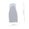 OUNONA 5pcs Disposable Airplane Seat Cover Non-Woven Car Seat Covers Rear Pad for Mechanics Valets Easy to Use Clean view 2