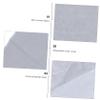 OUNONA 5pcs Disposable Airplane Seat Cover Non-Woven Car Seat Covers Rear Pad for Mechanics Valets Easy to Use Clean view 4