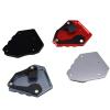 HRuizq Motorcycle Kickstand Pad Plate Support Aluminum Side Stand Foot Extension compatible with CRF1000L/DCT Africa Twin(16-24) NT11000(22-24) (Gray) view 4