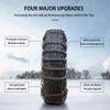YAGOLD Set of 2 Snow Chains for Semi Trucks Snow Chains for Car Tires Universal Metal Tire Chains for SUV Trucks Pickup Trucks Semi Trucks Van Dually Trucks ATV Light Truck,Anti-Skid Chain 9R22.5 view 2