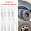 YAGOLD Set of 2 Snow Chains for Semi Trucks Snow Chains for Car Tires Universal Metal Tire Chains for SUV Trucks Pickup Trucks Semi Trucks Van Dually Trucks ATV Light Truck,Anti-Skid Chain 9R22.5 view 4