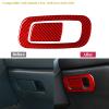 Red Real Carbon Fiber Trim for Honda Civic Accessories view 3