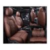 Car Seat Covers Compatible For Mitsubishi Asx Eclipse Outlander Pajero Sport Lancer X Custom Nappa Leather Interior Auto Accessories(5Pcs-Coffee) view 1