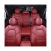 Car Seat Covers Compatible For Mitsubishi Asx Eclipse Outlander Pajero Sport Lancer X Custom Nappa Leather Interior Auto Accessories(5Pcs-Coffee) view 2