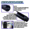 Oxygen Sensor Socket with Side Wire Cutout, 1/2'' Drive x 7/8'' (22mm) 6-Point O2 Sensor Socket, O2 Sensor Wrench Removal and Installation Offset Tool, Universal Car Accessories for Most Vehicles view 4
