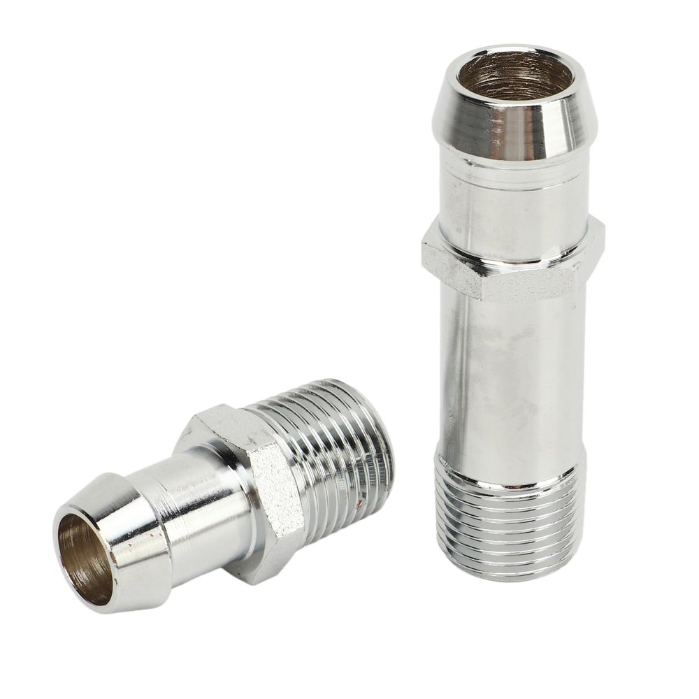 Heater Hose Fitting Stainless Steel Connector Replacement Chevy CH EVELLE Camaro Nova IM PALA 1964 to 1979 Slolid Water Pump Connection Kit Easy to Install and Use