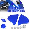 MFGZD Motorcyle Mirror Block Off Base Plate, CNC Aluminum Mirror Block Off Plates Compatible With Yamaha R1 R1M 2020-2024 view 2