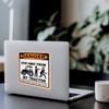 (2.8'' x 2.8'', Black) Durable and Waterproof of Danger Stay Away from My Tractor Sticker Decal for Laptops, Water Bottles, Cars, Trucks, Wall Ideal Gift view 4
