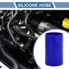X AUTOHAUX Straight Coupler Silicone Hose 3.15" ID 5.91" Length 0 Degree Universal Car Silicone Hose Coolant Hose 3-Ply 4mm Thickness Air Intake/Turbo/Intercooler Piping Tube Blue 1 Pcs view 2
