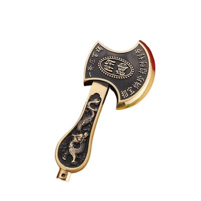 Piegricdiat Feng Shui Gourd Keychain with Five Emperors Money Bring Good Luck and Wealth,home Office Other Scenes and Gifting