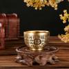Piegricdiat Feng Shui Gourd Keychain with Five Emperors Money Bring Good Luck and Wealth,home Office Other Scenes and Gifting - view 2