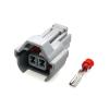 automotive wire connectors 2 Pin 2.0 MM Automotive Cable Connector Car Fuel Injector Socket 6189-0039 Car maintenance(1 Set) view 1