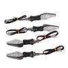 ASAKKURA 4pcs Motorcycle Led Turn Signal Lights Kit Led Yellow for Suvs Cars Trucks Motorbikes Installation Guide view 1