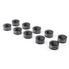 SIKUAI Motorbike Black CNC Inner 13mm Schrauben Motor Bolt Topper Cover Caps For Harley view 1