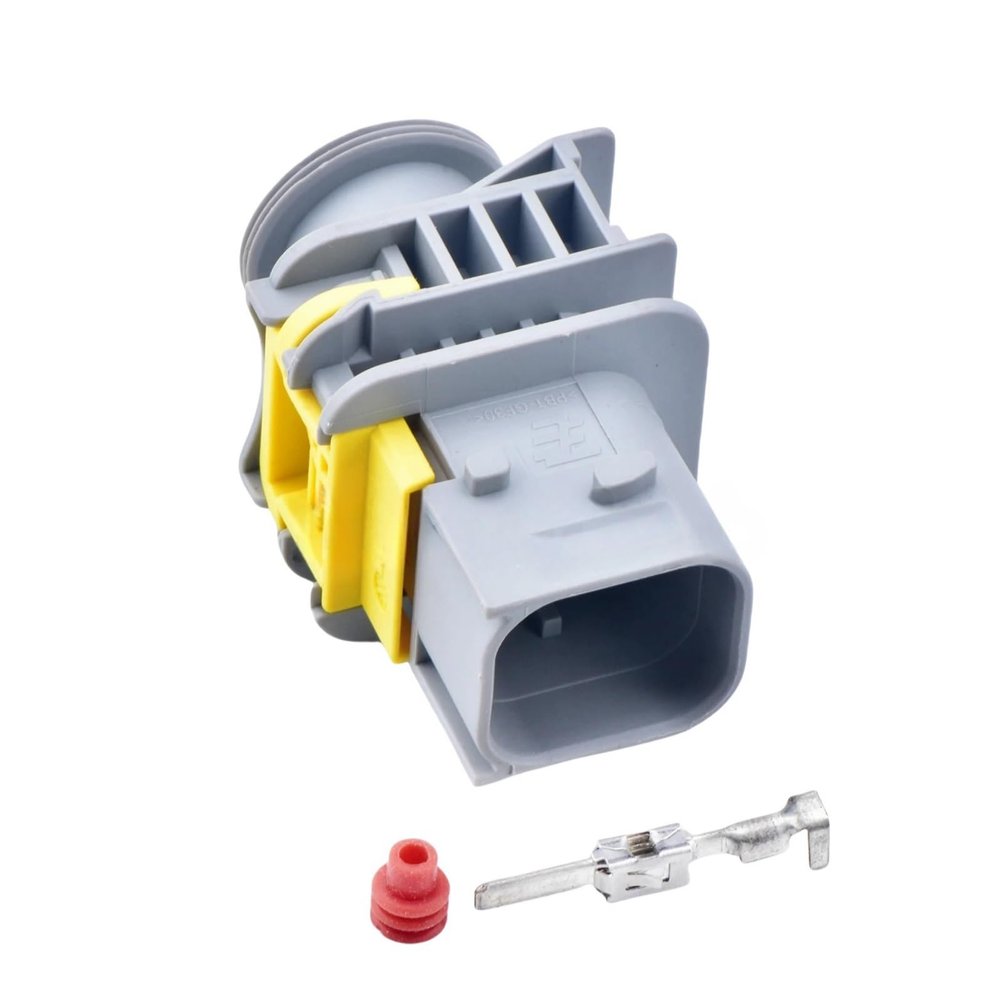 4 Pin Transducer Socket Automotive Wiring Harness Connector Socket 2-1418390-1 2-1703818-1 2-1703808-1(Male With Pin A)