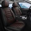 Uoheiikl Seat Covers for Honda HRV HR-V 2016-2023 2024 2025 2026, Full Set 5 Seats Luxury Leather Car Seat Cover Protectors Waterproof,Anti-Slip Automotive Seat Covers Car Chair Cushions(Black+Brown) view 1