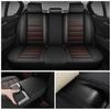 Uoheiikl Seat Covers for Honda HRV HR-V 2016-2023 2024 2025 2026, Full Set 5 Seats Luxury Leather Car Seat Cover Protectors Waterproof,Anti-Slip Automotive Seat Covers Car Chair Cushions(Black+Brown) view 2