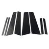 Bacar 8 Pcs Car Window Central Middle Column B C Pillar Post Trims for BMW X4 G02 2019 2020 2021 view 1