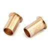 Bacar Brass Upgrade 12V Throttle Shaft Bushings, 1Pair Bushing Adapters, Bell Crank Throttle Shaft Brass Bushings For 1989-1998 view 1