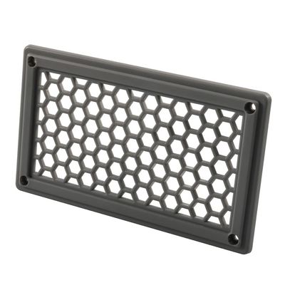 Bacar Outlet Grill Cover Ventilation Vent Grille Trim Bezel Hexagonal Patternuniversal For RV Bus