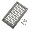 Bacar Outlet Grill Cover Ventilation Vent Grille Trim Bezel Hexagonal Patternuniversal For RV Bus view 2