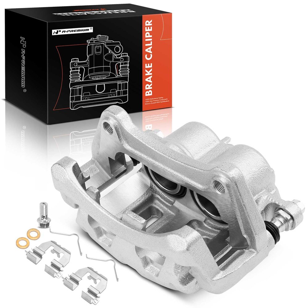 A-Premium Front Left Driver Disc Brake Caliper with Bracket